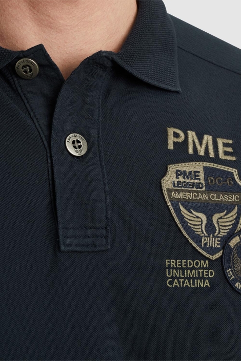 PME legend short sleeve polo pique